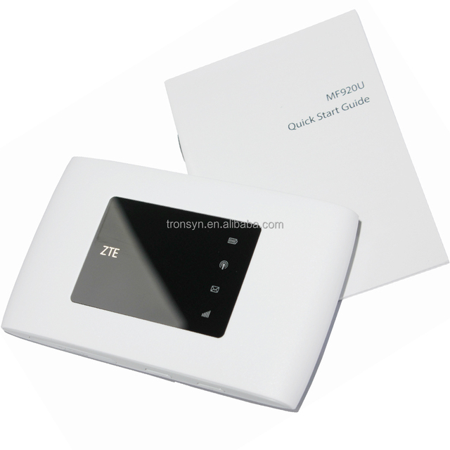 ZTE MF920U CAT4 150Mbps Portable Mobile WiFi Router With 2400mAh and Dual External Antenna Port