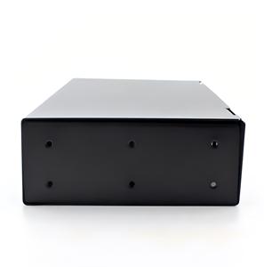 OEM tùy chỉnh độ chính xác cao màu đen sơn tĩnh điện thép carbon trường hợp bao vây cho thiết bị điện tử tấm kim loại chế tạo - Product Image 3