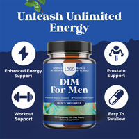 ODM Capsules DIM Naturelles pour Hommes : Équilibre Hormonal, Santé de la Prostate, Énergie Renforcée, Système Immunitaire Amélioré, Croissance Musculaire