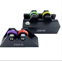 Vérificateur de droiture de queue de billard rechargeable en métal avec affichage rotatif en forme de grande roue pour queues de snooker/billard américain/9 boules