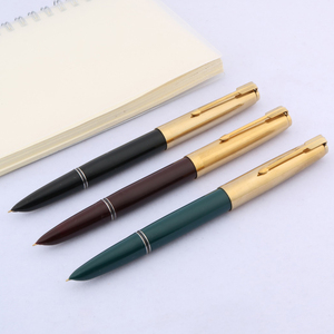 Luxury Brand <strong>Hero</strong> 616 Fountain <strong>Pen</strong> Black Green Stainless Steel Fine Nib Office School Supplies Ink <strong>Pens</strong> - Product Image 5