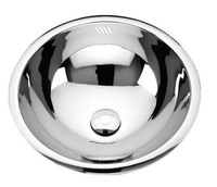 Lavabo miniature en acier inoxydable 304 pour salle de bain, petit lavabo rond, évier de cuisine