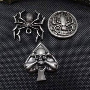 Venta al por mayor Metal Conchos aleación de zinc Jeans ropa remaches botón Spike araña cráneo remache <span class=keywords><strong>para</strong></span> ropa - Product Image 2
