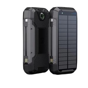 Cargador Solar Universal de Gran Capacidad 20000mha, Banco de Energía Móvil con Carga Inalámbrica, Cable y Linterna - Product Image 1