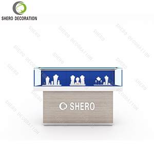 Diseño de Mostrador de Joyería de Vidrio Personalizado, Exhibidor de Joyería con Iluminación - Product Image 4