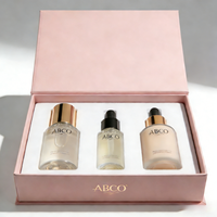 Individuelles Logo Marken-Parfüm Geschenkbox Verpackung Luxus Farbige Parfümflasche Fabrik Großhandel Kostenloses Design Prägung UV
