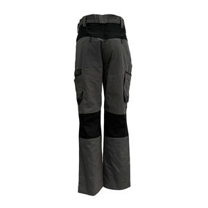 بنطلون عمل كارجو قطني متين، مسامي، متعدد الجيوب، بخصر قابل للتعديل، بخياطة ثلاثية، مع رقعات متينة على الركبة، زي موحد - Product Image 6