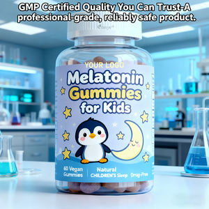 Gummies à la <span class=keywords><strong>mélatonine</strong></span> bio personnalisables OEM/ODM pour enfants, 1 <span class=keywords><strong>mg</strong></span> de <span class=keywords><strong>mélatonine</strong></span>, gummies pour le sommeil pour enfants de <span class=keywords><strong>3</strong></span> ans et plus, relaxation et soutien du sommeil - Product Image 2