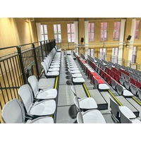 Système de sièges télescopiques électroniques Yourease Sports pour gymnases intérieurs, gradins rétractables, chaises de tribunes, sièges de stade pliables