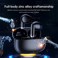 Nouveau K50 Métal TWS Écouteurs Écouteur Confortable Binaural Stéréo Sans Fil En Alliage De Zinc Shell Sport Céleste Musique Casque