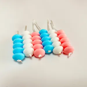 Baby Lentils Beads Silicone Beads 12mm Baby Teething Beads DIY Pacifier Chain Clip Nurse Gift