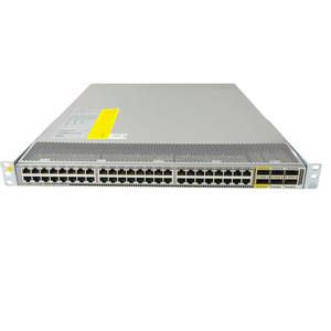 Conmutador Ethernet de 10 Gigabits N2K-C2348TQ-E con 48 Puertos Eléctricos RJ45 y 6 Puertos Ópticos QSFP+ de 40G N2K-C2348TQ-E - Product Image 1