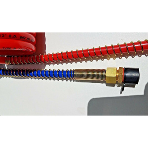 Chất Lượng Nhựa Mềm Không Có Mùi Nylon PU PA Linh Hoạt Xoắn Ốc TSQ 100 Chân Trailer Cuộn Dây Air Brake Hose Cho Xe Tải - Product Image 6