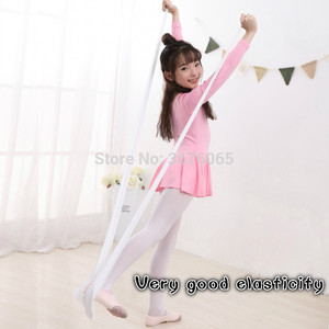 Collants pour enfants de couleur bonbon printemps/automne pour bébés filles, collants en velours blanc mignons pour filles, collants de danse pour ballet - Product Image 2