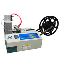 Machine de découpe de bande en Nylon, couteau chaud automatique 10 m pour bande de ruban chaud, différentes formes