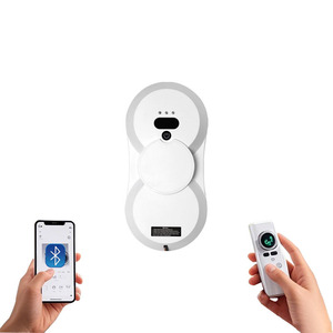 Robot nettoyeur de vitres pratique, adaptateur de corde de sécurité, manuel d'utilisation fourni, adapté aux bâtiments commerciaux, vente en gros disponible - Product Image 1