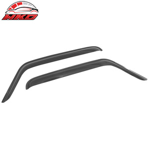 Visera acrílica para ventana, protector solar y contra la lluvia, compatible con Jeep Wrangler JK 2DR 07-18 - Product Image 3