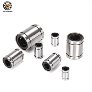 ปลอกไกด์เหล็กแบบปิด LM12UU แบริ่งเชิงเส้นลายเสือดาวบินขนาด12x21x30มม. สำหรับเครื่องจักรที่มีความแม่นยำ - Product Image 5