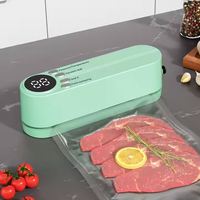 Machine de mise sous vide automatique 3-en-1 à prix de gros, petite et portable, rechargeable, pour usage domestique