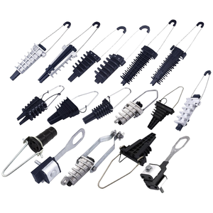 Pince de tension auto-ajustable PA300 pour câble à fibre optique, pince d'ancrage pour l'installation de câbles aériens ADSS - Product Image 4