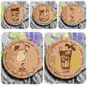 Promotional OEM ODM Logo Design Classic Wood <b>Coaster</b> Coffee <b>Beer</b> Bar Beverage Hotel Heat Restaurant Insulation Non-slip Placemat - Product Image 2