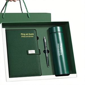 Cuaderno con Logotipo Personalizado, Juego de Caja de Regalo Empresarial, Regalos Premium para Fiestas, Bloc de Notas para Reuniones de Oficina, Impresión de Logotipo, Sin Encuadernación - Product Image 1