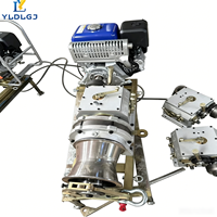 Treuil de cabestan professionnel YILI, ensemble de treuils diesel, essence et électriques puissants pour le tirage de câbles, idéal pour les projets de lignes électriques utilitaires en gros