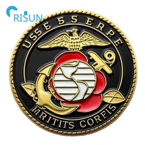 Nhà Máy Tùy Chỉnh 3D Hoa Kỳ USMC Xếp Hạng Marine Marines Kỷ Niệm Thách Thức Tiền Xu Tùy Chỉnh USMC Marine Challenge Tiền Xu - Product Image 4