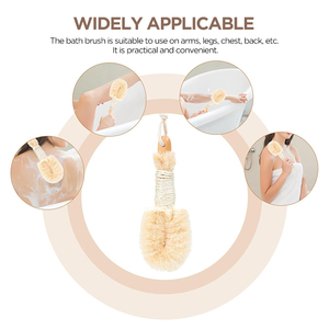 Spazzola da Bagno in Sisal 100% Naturale, Esfoliante per <span class=keywords><strong>Pelle</strong></span> <span class=keywords><strong>Secca</strong></span> e per Doccia - Product Image 6