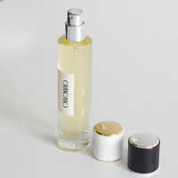 Vente en gros usine – Nouveaux atomiseurs de parfum vides 10ml 15ml 20ml 30ml 50ml 100ml – Flacon de parfum carré transparent en verre avec vaporisateur
