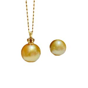 จี้เงินแท้ S925 แบบมงกุฎสำหรับทำสร้อยคอ พร้อมลูกปัดกลมขนาด 9-15 มม. อุปกรณ์เสริมและชาร์ม 30850 - Product Image 5