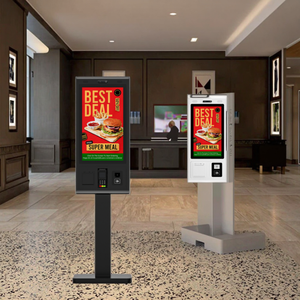 Wenjie21.5 ''android 11 <span class=keywords><strong>kiosk</strong></span> tự phục vụ máy tính để bàn đặt hàng cho nhà hàng kỹ thuật số Menu hiển thị tự đặt hàng máy SDK chức năng - Product Image 3