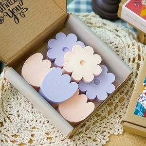 Diy Daisy Heart Tulip Silicone Mold For Candle Car Diffuser Plaster Making Kit - Product Image 4