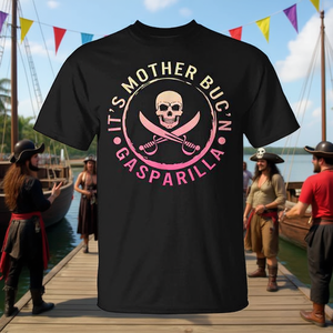 Camiseta con estampado de calavera del Festival Pirata de la Madre Buc'n Gasparilla - Product Image 3