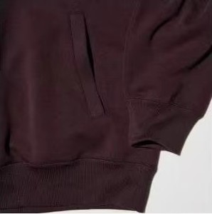 Sweat-shirt en coton à capuche oversize avec logo discret, coupe décontractée minimaliste, texture unique à faible saturation, couleur exclusive - Product Image 2