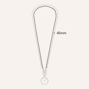 18mm Jewelry Necklaces Women <b>Watch</b> <b>Set</b> 316L Stainless Steel Fashion Cz Luxury Style Chain <b>Watches</b> Gold Gift Pocket <b>Watch</b> Chain - Product Image 6