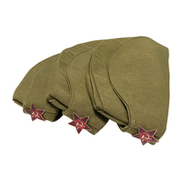 Casquette unie verte 100 % acrylique pour la vente en gros en Russie