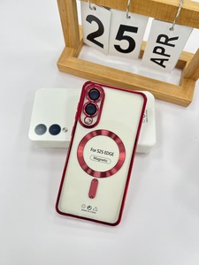 <span class=keywords><strong>Para</strong></span> <span class=keywords><strong>Samsung</strong></span> S25Edge S24 <span class=keywords><strong>Ultra</strong></span> S23 <span class=keywords><strong>S22</strong></span> TPU funda de teléfono móvil funda de silicona de carga inalámbrica magnética <span class=keywords><strong>para</strong></span> iPhone 16 Pro - Product Image 6