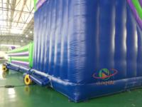 Aire de jeux gonflable d'obstacle de toboggan pour enfants populaire sautant château gonflable plus de parc à thème de jouets