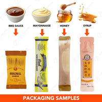 Machine d'emballage automatique multi-lignes pour sachets de shampoing et après-shampoing, sachets stick, sauces et liquides (gel douche)