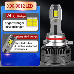X90 Nueva Bombilla LED para Coche de 240W H4 H7, Bombilla LED H11 12V H1 9005 9006 H8 H9, Bombilla LED para Faros Antiniebla Canbus 6000K, Bombilla LED para Faros Delanteros H4 H11 H7 - Product Image 2
