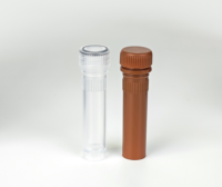 Microtubes médicaux AMNGENT en PP avec bouchon à vis, étanches, cryogéniques, sécurisés, 0,5 ml / 1 ml / 2 ml, tubes de classe VI USP