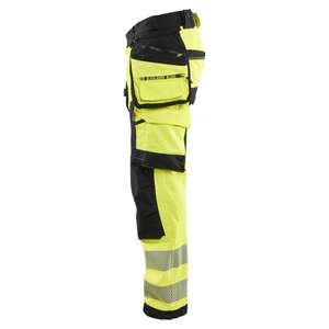 Blaklader-112216483399D96 Hi-Vis กางเกง4ทางผ้ายืด Hi-Vis สีเหลือง/สีดำ-7330509906699ชุดทำงาน HI-VIS - Product Image 3
