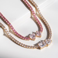 Collier pendentif œil de cheval en acier inoxydable plaqué or 18 carats pour femme CAIOOCHE avec ZIRCON, bijou tendance, cadeau