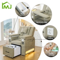 Salon Station Foot Spa Luxus elektrische Massage Maniküre und Pediküre Stühle zum Verkauf