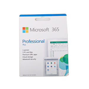 Nuevo <span class=keywords><strong>Office</strong></span> <span class=keywords><strong>2019</strong></span> <span class=keywords><strong>Professional</strong></span> <span class=keywords><strong>Plus</strong></span>, Versión Internet, Caja Original, Clave de Activación Global en Línea 100% - Product Image 1