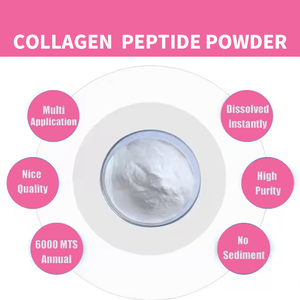 Senza glutine di collagene in polvere di tipo II collagene peptidi Non-OGM senza zucchero integratore alimentare per la pelle unghie capelli in barattolo - Product Image 3