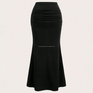 महिलाओं के लिए कस्टम ग्रीष्मकालीन फैशन मैक्सी स्कर्ट - Product Image 6