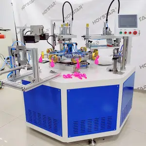 Máquina manual de impressão de balão da tela automática