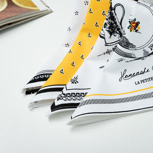 <span class=keywords><strong>Serviette</strong></span> de table en coton et Polyester blanc, lot de pièces, impression numérique par Sublimation, taille Standard, <span class=keywords><strong>serviette</strong></span> à thé - Product Image 2